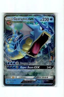 GYARADOS GX #SM212 POKEMON SM BLACK STAR PROMO HIDDEN FATES TINS 2019 MINT - Image 1