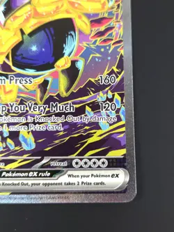 Iron Hands EX 154/131 Holo Art Pokemon Card - Prismatic Evolutions - NM - Image 5