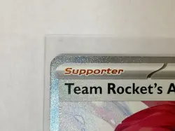 Pokemon S&V Destined Rivals Card - Team Rocket's Ariana 237/182 SIR, NM/M - Image 3