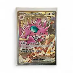 Pokemon S&V Destined Rivals SIR Cards Team Rocket’s Nidoking ex 223 & Ariana 237 - Image 2