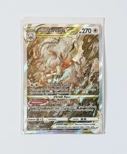 Pokemon Sword & Shield Crown Zenith Card - Hisuian Zoroark vstar GG56/GG70 NM/M - Image 1
