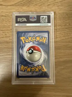 Pokemon TCG Dragonite Fossil Holo Rare Card 4/62 PSA 7 - Image 2