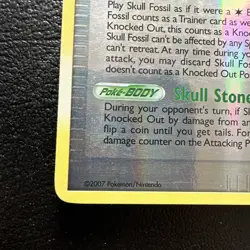 Pokemon Cards Skull Fossil 117/123 Mysterious Treasures Rev Holo - Image 4