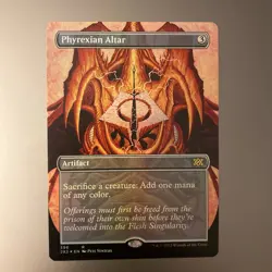 PHYREXIAN ALTAR (Borderless Foil) Double Masters 2022 NM MTG Magic the Gatherin - Image 1