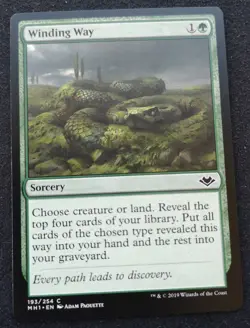 Winding Way - MH1 - MTG - NM Unplayed - EN - 193 - Image 1