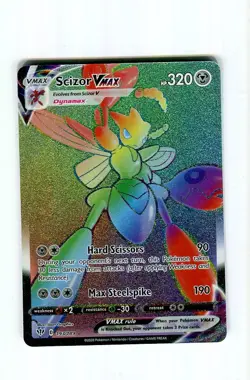 SCIZOR VMAX #193 POKEMON SWSH DARKNESS ABLAZE 2020 MINT - Image 1