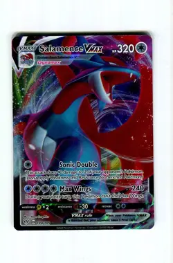 SALAMENCE VMAX #144 POKEMON SWSH DARKNESS ABLAZE 2020 MINT - Image 1