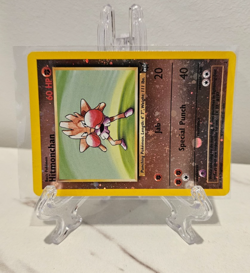 HITMONCHAN #2 REVERSE HOLO FOIL BEST OF GAME PROMO POKEMON MINT 2003 - Image 2