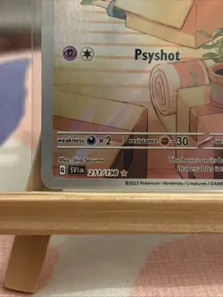 Pokemon TCG Ralts Scarlet Violet Base Set Holo Illustration Rare Card 211/198 - Image 2