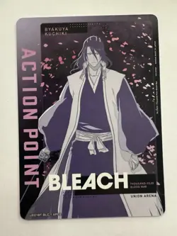 Union Arena Card BLEACH Byakuya Kuchiki Action Point UE01BT/BLC-1-AP02 - Image 1