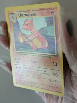 Pokemon Card WOTC Charmeleon 24/102 Base Non-holo Uncommon Unlimited 1999 - NM - Image 2