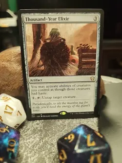 MTG Thousand-Year Elixir - Regular - Commander 2021 #271 - Image 1