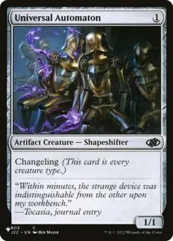 Universal Automaton The List MTG Magic The Gathering - Image 1