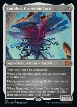Emrakul, the Aeons Torn (Foil Etched) Double Masters 2022 - Near Mint Foil - Image 1