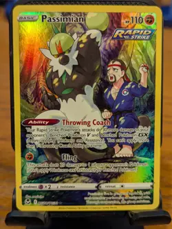 Pokemon TCG Silver Tempest Passimian Trainer Gallery Ultra Rare Holo TG08/TG30 - Image 1