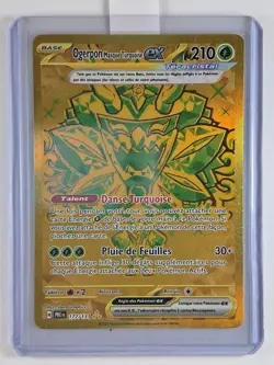 Carte OGERPON EX 177/131 Pokemon Evolutions Prismatiques EV8.5 PRE FR NEUF (523) - Image 3