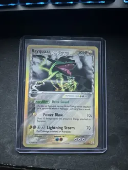 Pokemon TCG Rayquaza Delta Species 13/113 Reverse Holo Holo Rare - Image 1