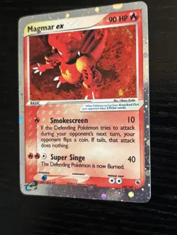 Pokemon TCG Magmar ex Holo Rare Ruby & Sapphire 100/109 LP - Image 2