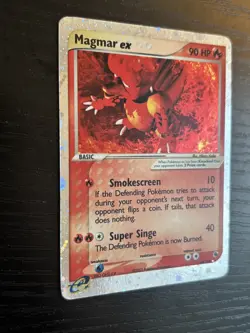 Pokemon TCG Magmar ex Holo Rare Ruby & Sapphire 100/109 LP - Image 3