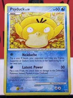 Psyduck 87/127 Platinum Pokemon TCG Regular Common 2009 NM - Image 3