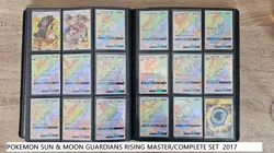 🔥POKEMON SUN & MOON GUARDIANS RISING MASTER/COMPLETE SET PACK FRESH MINT 2017🔥 - Image 1