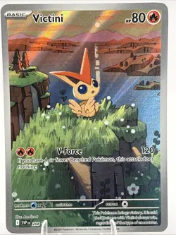 Pokemon TCG--Scarlet and Violet-Promo-Victini -208 - Image 1