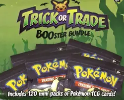 Pokemon TGC Trick or Trade Booster Bundle Massive 120 Pack Sealed. - Image 2