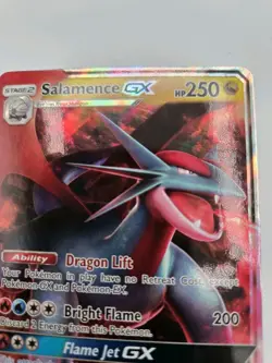 2018 Pokemon Sun & Moon - Dragon Majesty Salamence GX #44 5jq - Image 4