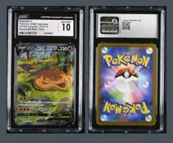 CGC Gem Mint 10 Charizard V 211/172 Vstar Universe SAR 2022 Japanese Pokemon - Image 1