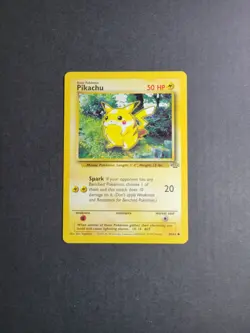 Pikachu 60/64 Pokemon TCG Jungle Unlimited Regular Common MP - Image 2