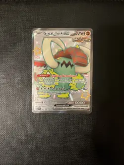 Great Tusk ex 072 Sv: Scarlet & Violet Promo Cards Holo - Image 2