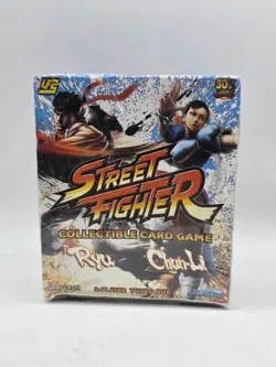 Street Fighter Collectible Card Game Two-Player Turbo Box-UniVersus-UFS-UVS New - Image 1