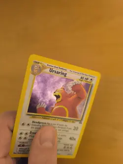 Ursaring Holo WOTC Pokemon Card 15/75 Neo Discovery Rare Vintage 2002 Played - Image 2