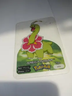 NINTENDO POKEMON LAMINCARDS EDIBAS Cards 2006 - ITA - 154 Meganium - Image 1