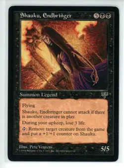 SHAUKU, ENDBRINGER Mirage #142 MIR(NM)(MTG) - Image 1