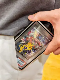Premium Graded Card Case Pokemon PSA CGC OCE ARK Compatible - EMERALD GREEN (A) - Image 3