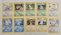1stEdition Pokemon NEO GENESIS Almost Complete Uncommon&Common 72 OUT OF 76 MINT - Image 1
