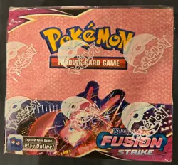 Pokemon TCG Sword & Shield Fusion Strike Booster Box Factory Sealed 2021 - Image 1