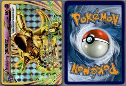 2016 Pokemon, Evolutions, #46/108 Nidoking BREAK, Holo Rare - Image 1