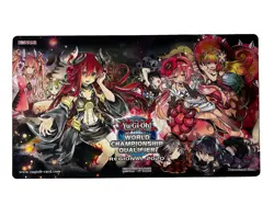 Yugioh Official Konami WCQ Regional 2020 Traptrix Allomerus Rafflesia Playmat - Image 1