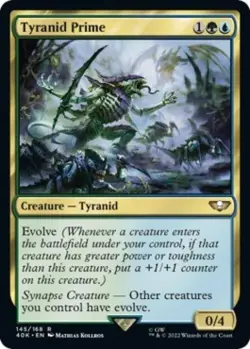 ~ Tyranid Prime ~ NM ~ Universes Beyond: Warhammer 40K ~ MTG ~ - Image 1