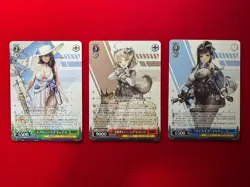 NIKKE Set of 3 Foil R Cards Mary / Biscuit / Marian Weiss Schwarz Japanese - Image 2