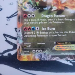 White Kyurem EX 103/149 Boundaries Crossed LP Pokemon Card TCG - Image 3
