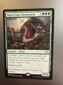 Impervious Greatwurm Double Masters 2022 Regular - Image 1