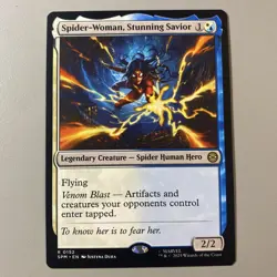 Spider-Woman, Stunning Savior - SPM 0152 - NM - MTG Magic - Image 1