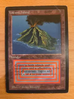 volcanic island mtg (International Edition) - Image 1