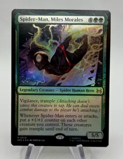 Spider-Man, Miles Morales - M0018 - FOIL - Magic the Gathering - Mint - Image 1