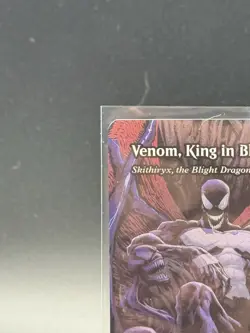 Venom, King in Black - Skithiryx, the Blight Dragon (Borderless) - Foil - LP! - Image 4