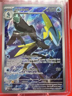 Pokemon TCG Mega Evolution Inteleon 142/132 Illustration Rare New MINT - Image 1