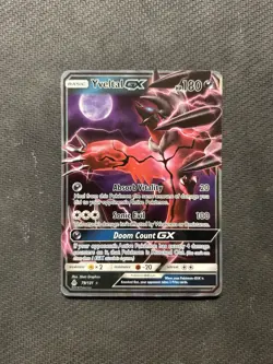 Pokemon TCG Yveltal GX 79/131! Damaged Condition! See Description! - Image 1